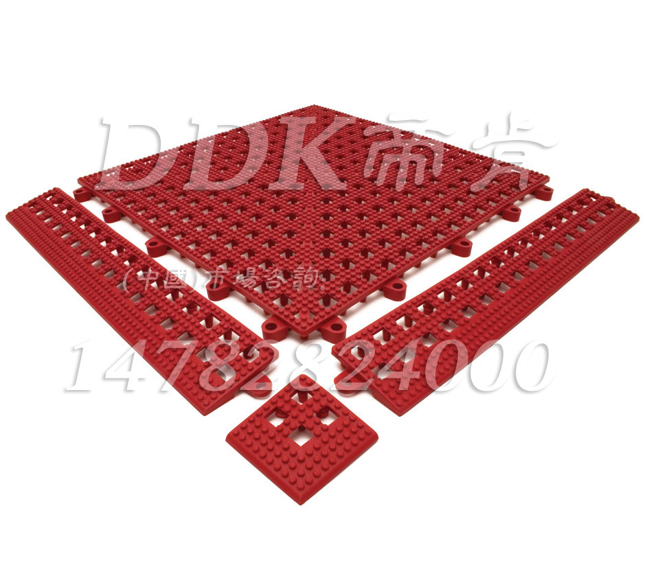 玫紅帶四邊帝肯(DDK)_8800_9979（工業廠房腳墊材料）