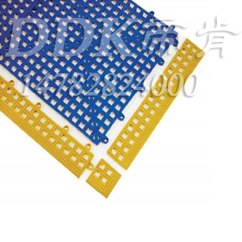 藍色帶黃邊帝肯(DDK)_8800_9979（工業廠房腳墊材料）